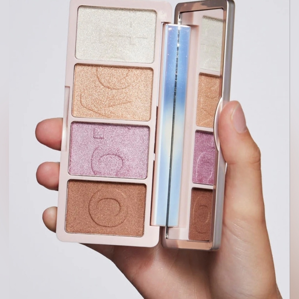 Toyfactory Dreamset Highlighter Serum Palette 4 High Payoff Shades